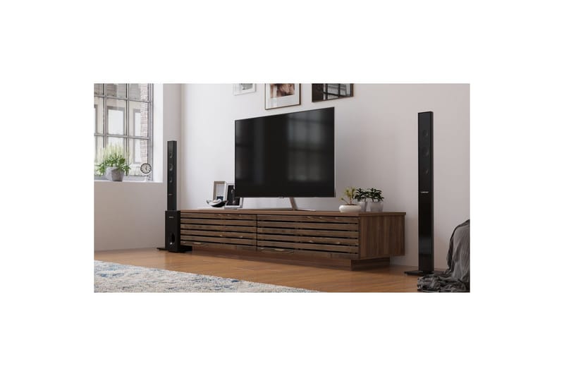 Malric Tv-bänk 180 cm - Natur - Möbler - Tv möbel & mediamöbel - TV bänk & mediabänk