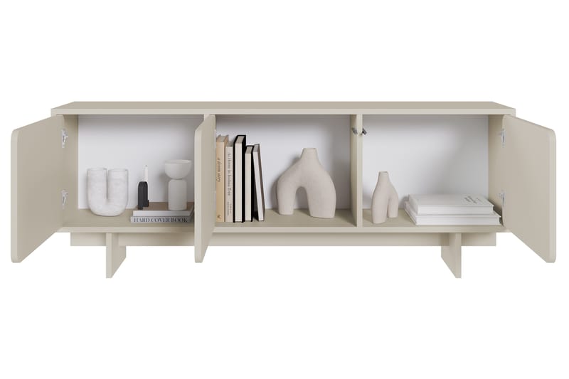 Marinport Tv-bänk 150 cm - Beige - Möbler - Tv möbel & mediamöbel - TV bänk & mediabänk