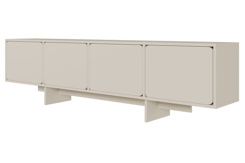 Marinport Tv-bänk 200 cm - Beige - Möbler - Tv möbel & mediamöbel - TV bänk & mediabänk