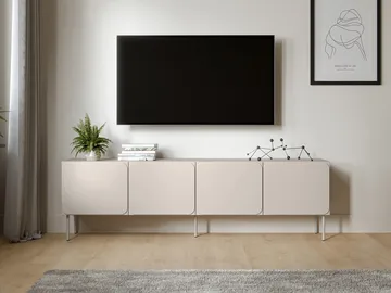 Marros Tv-bänk 200 cm - Beige - Möbler - Tv möbel & mediamöbel - TV bänk & mediabänk