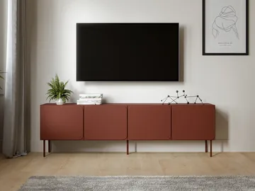Marros Tv-bänk 200 cm - Toskanskt röd - Möbler - Tv möbel & mediamöbel - TV bänk & mediabänk