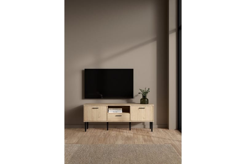 Matsuki Tv-bänk 148 cm - Natur - Möbler - Tv möbel & mediamöbel - TV bänk & mediabänk