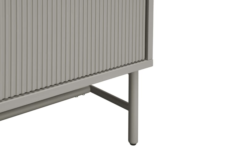 Matterhorn Smal tv-bänk med förvaring 40 cm djup 157 cm bred 58 cm bred - Beige - M�öbler - Tv möbel & mediamöbel - TV bänk & mediabänk