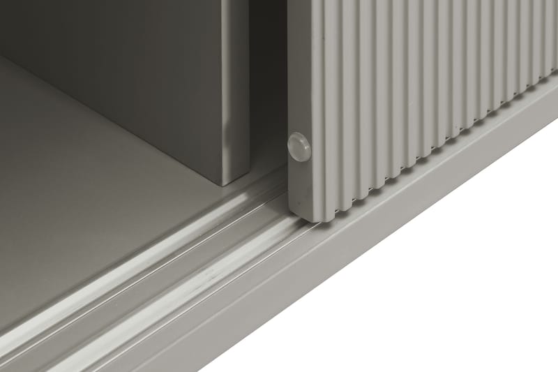 Matterhorn Smal tv-bänk med förvaring 40 cm djup 157 cm bred 58 cm hög - Beige - Möbler - Tv möbel & mediamöbel - TV bänk & mediabänk