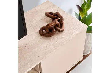 Meni Tv-bänk 180 cm - Mörkbrun/Taupe - Möbler - Tv möbel & mediamöbel - TV b änk & mediabänk