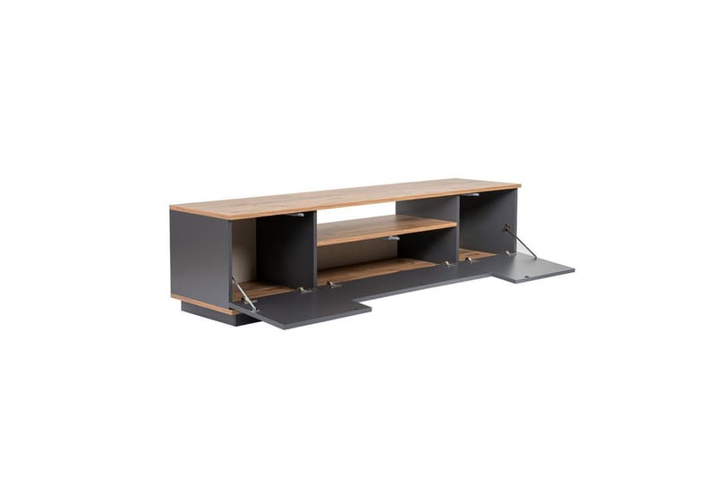 Meni Tv-bänk 180 cm - Natur/Antracit - Möbler - Tv möbel & mediamöbel - TV bänk & mediabänk