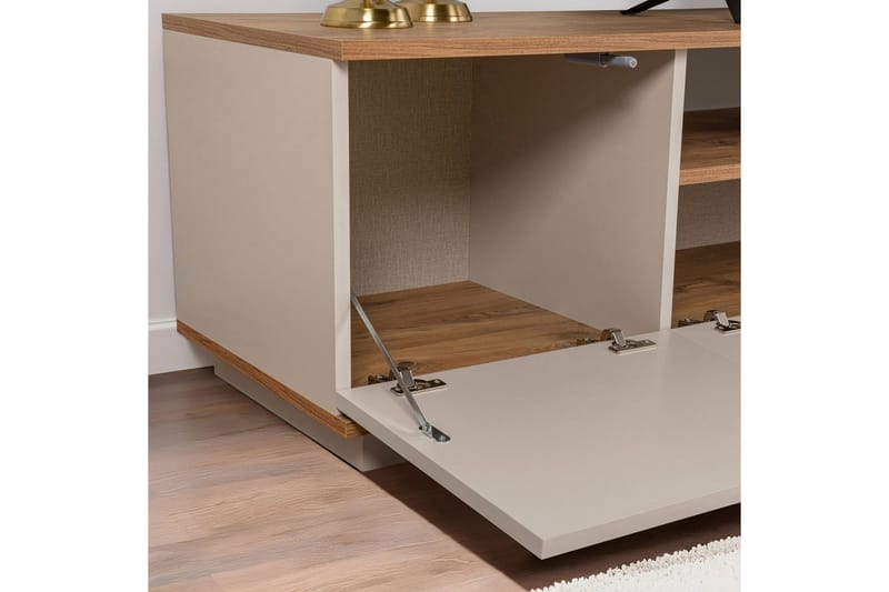 Meni Tv-bänk 180 cm - Natur/Gul - Möbler - Tv möbel & mediamöbel - TV bänk & mediabänk