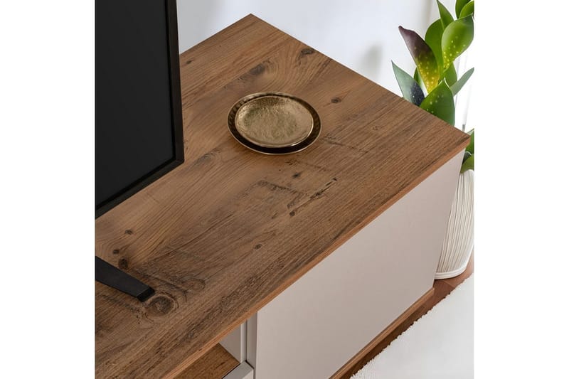 Meni Tv-bänk 180 cm - Natur/Gul - Möbler - Tv möbel & mediamöbel - TV bänk & mediabänk