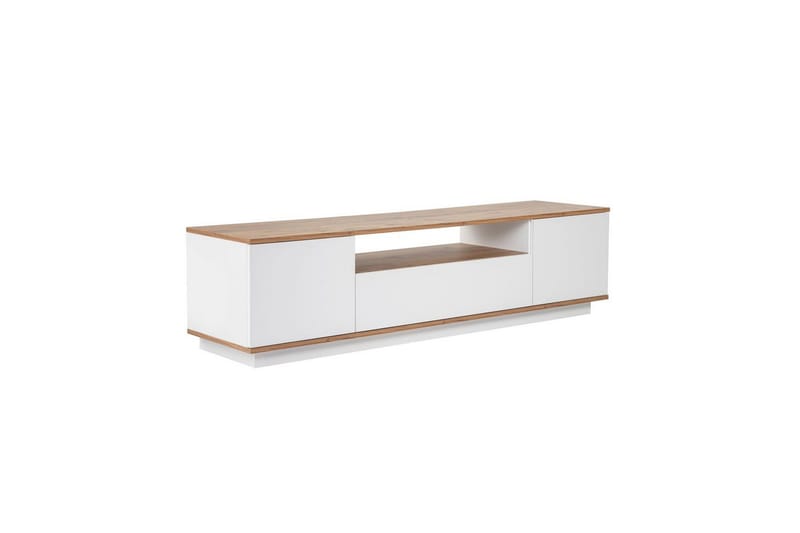 Meni Tv-bänk 180 cm - Natur/Vit - Möbler - Tv möbel & mediamöbel - TV bänk & mediabänk