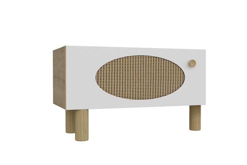 Mittopuri Tv-bänk 153,6 cm - Taupe - Möbler - Tv möbel & mediamöbel - TV bänk & mediabänk