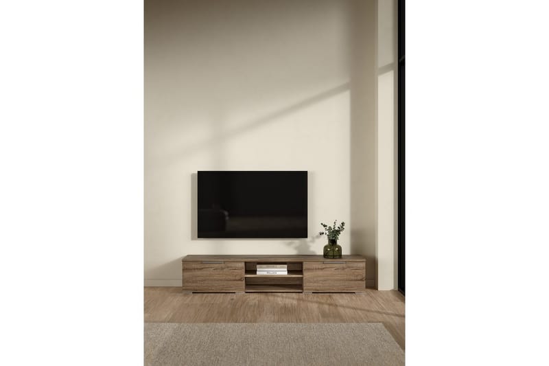 Miwa Tv-stativ 33 cm - Brun - Möbler - Tv möbel & mediamöbel - Mediastativ & väggfäste