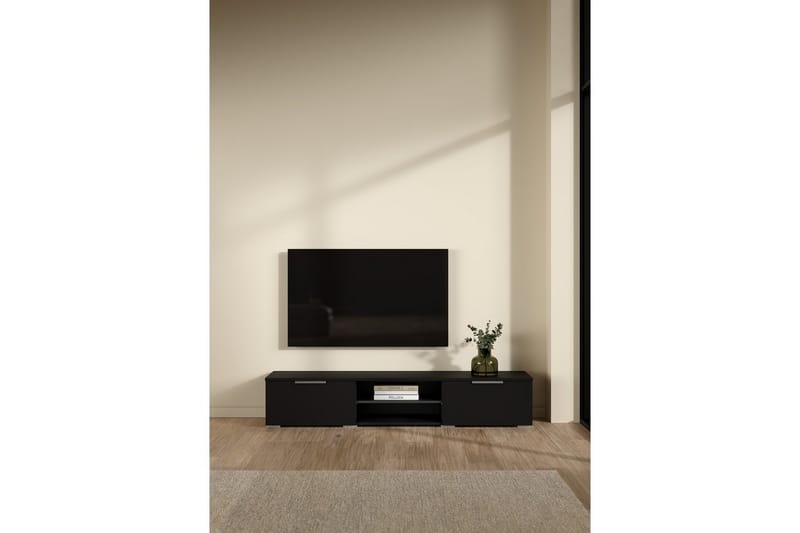 Miwa Tv-stativ 33 cm - Svart - Möbler - Tv möbel & mediamöbel - Mediastativ & väggfäste