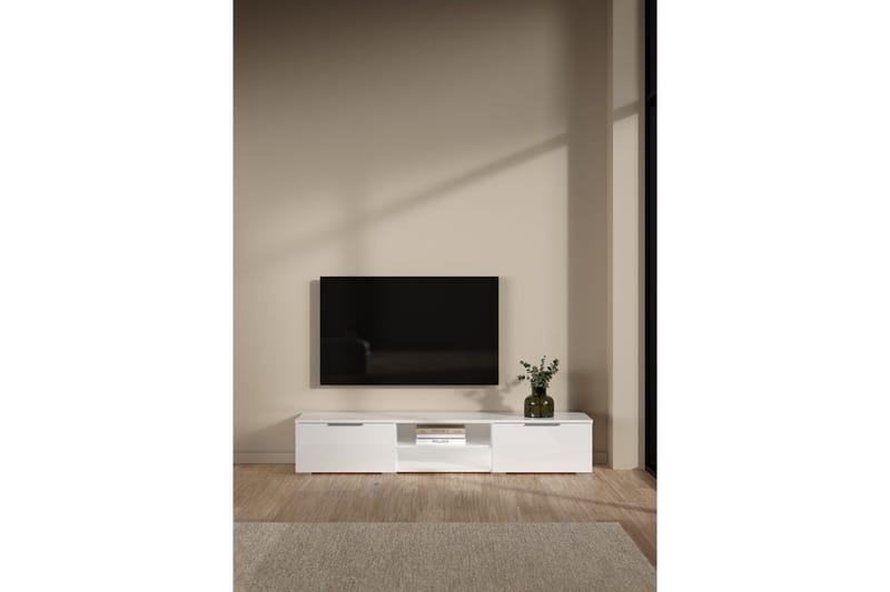 Miwa Tv-stativ 33 cm - Vit - Möbler - Tv möbel & mediamöbel - Mediastativ & väggfäste