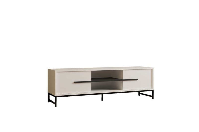 Mono Tv-bänk 160 cm - Vit - Möbler - Tv möbel & mediamöbel - TV bänk & mediabänk