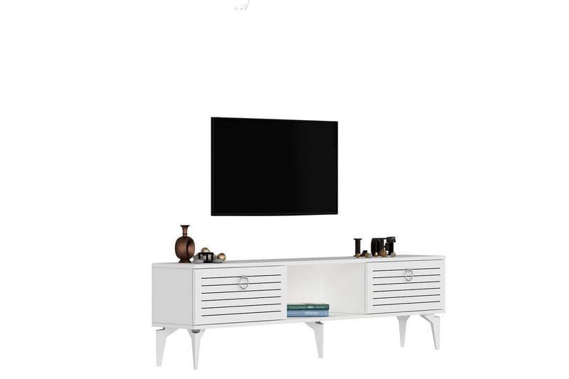 Mula Tv-bänk 150 cm - Vit - Möbler - Tv möbel & mediamöbel - TV bänk & mediabänk