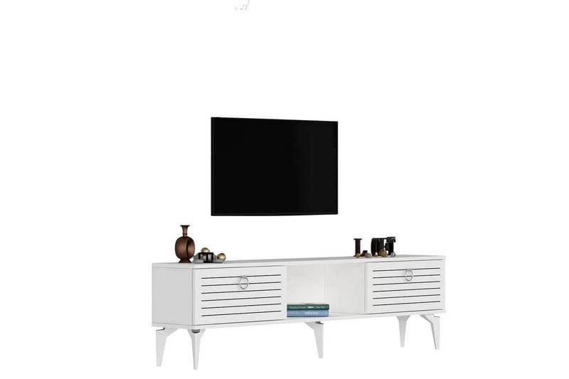 Mula Tv-bänk 150 cm - Vit - Möbler - Tv möbel & mediamöbel - TV bänk & mediabänk