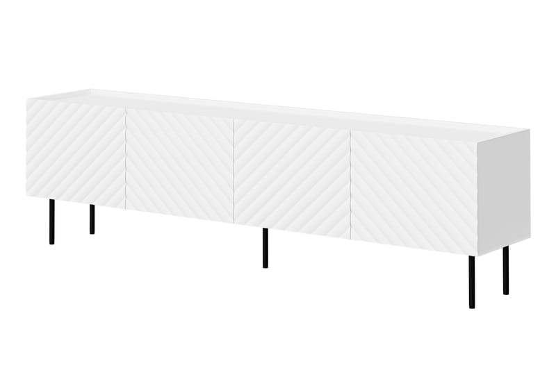 Munkedal Tv-bänk 200 cm, Vit