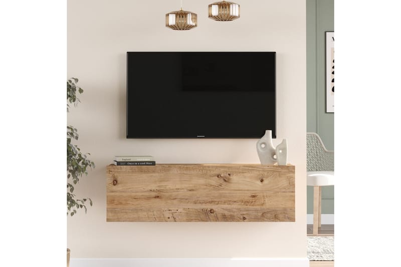 Nagpal Tv-möbelset 100x31,6 cm Mörkblå - Hanah Home - TV-möbelset
