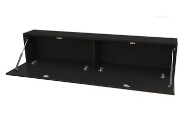 Narbonne Väggenhet 280 cm - Natur/Svart - Möbler - Tv möbel & mediamöbel - TV-möbelset