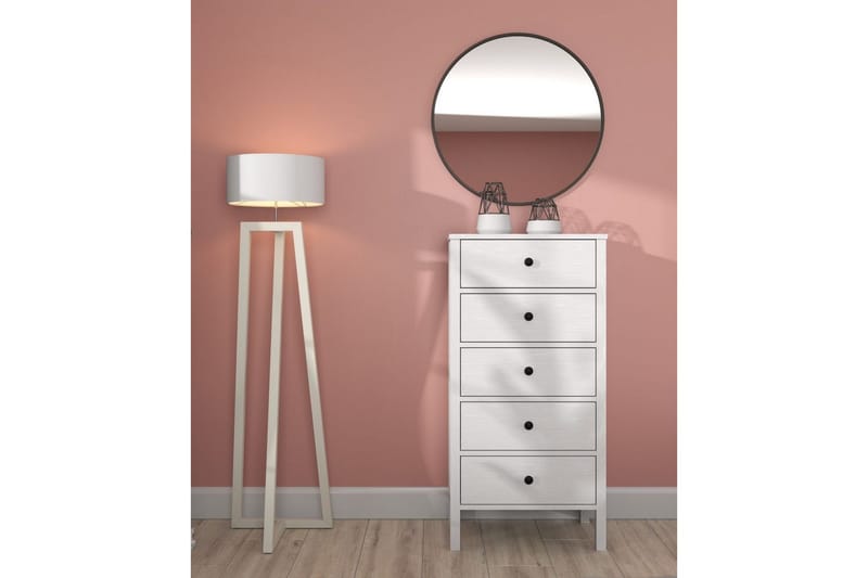 Navric Tv-skåp 58 cm - Natur/Vit - Förvaring - Förvaringsmöbler - Byrå - Hallbyrå