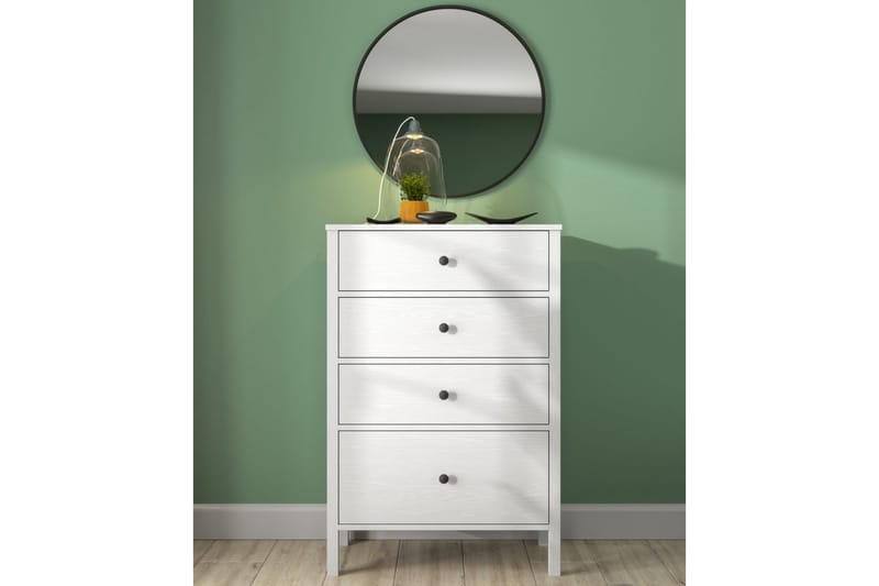 Navric Tv-skåp 77 cm - Natur/Vit - Möbler - Tv möbel & mediamöbel - TV skåp