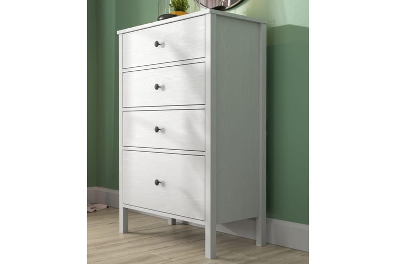 Navric Tv-skåp 77 cm - Natur/Vit - Möbler - Tv möbel & mediamöbel - TV skåp