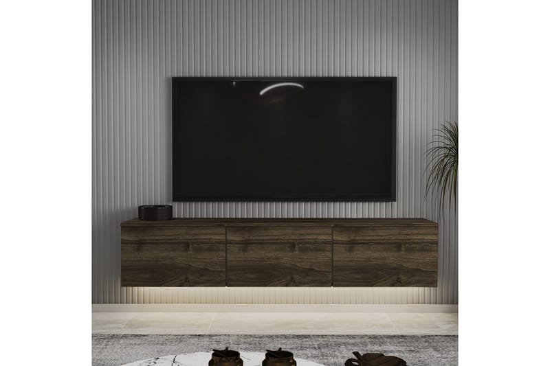 Neon Tv-bänk 160 cm - Brun - Möbler - Tv möbel & mediamöbel - TV bänk & mediabänk