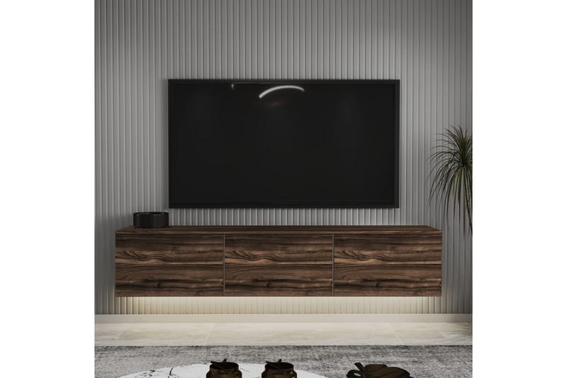 Neon Tv-bänk 160 cm - Brun - Möbler - Tv möbel & mediamöbel - TV bänk & mediabänk
