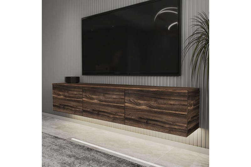 Neon Tv-bänk 160 cm - Brun - Möbler - Tv möbel & mediamöbel - TV bänk & mediabänk