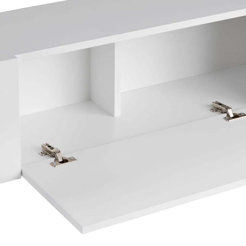 Nexus TV-bänk 180 cm - Wood Black och Black - Möbler - Tv möbel & mediamöbel - Mediastativ & väggfäste