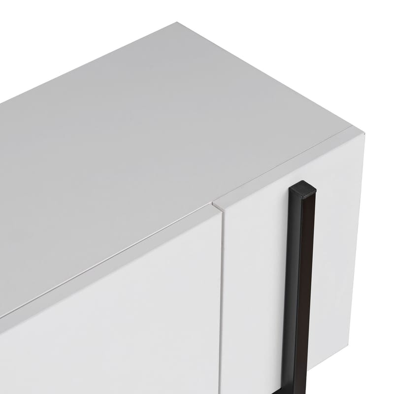 Nexus TV-bänk 180 cm - Wood Black och Black - Möbler - Tv möbel & mediamöbel - Mediastativ & väggfäste