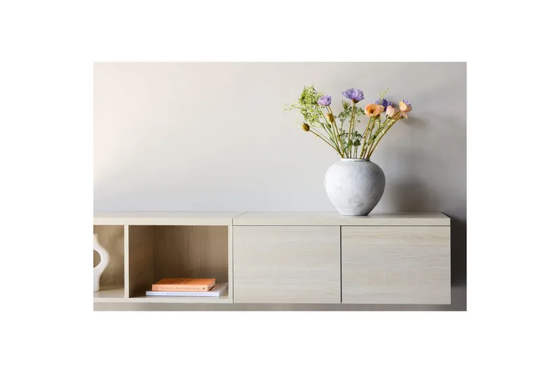 Nomi Tv-stativ 35 cm - Whitewash - Möbler - Tv möbel & mediamöbel - Mediastativ & väggfäste