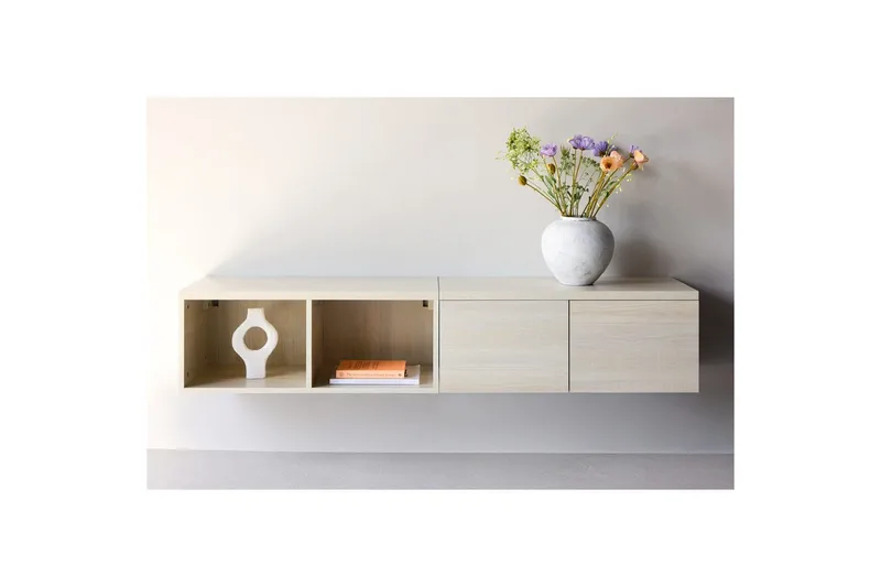 Nomi Tv-stativ 35 cm - Whitewash - Möbler - Tv möbel & mediamöbel - Mediastativ & väggfäste