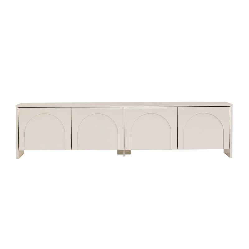 Nomira TV-bänk 180 cm - Cream - Möbler - Tv möbel & mediamöbel - Mediastativ & väggfäste