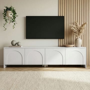 Nomira TV-bänk 180 cm - Vit - Möbler - Tv möbel & mediamöbel - TV bänk & mediabänk