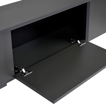 Nopira TV-bänk 180 cm - Antracit/Svart - Möbler - Tv möbel & mediamöbel - TV bänk & mediabänk