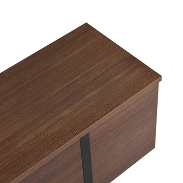 Nopira TV-bänk 180 cm - Valnöt och svart - Möbler - Tv möbel & mediamöbel - TV bänk & mediabänk