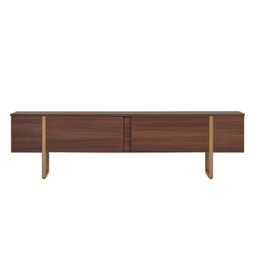 Nopira TV-bänk 180 cm - Valnöt/guld - Möbler - Tv möbel & mediamöbel - TV bänk & mediabänk