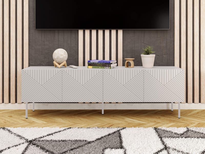 Norrs Tv-bänk 191 cm - beige - Möbler - Tv möbel & mediamöbel - TV bänk & mediabänk