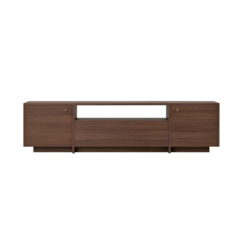 Nover TV-bänk 180x46x35 cm - Valnöt - Möbler - Tv möbel & mediamöbel - TV bänk & mediabänk
