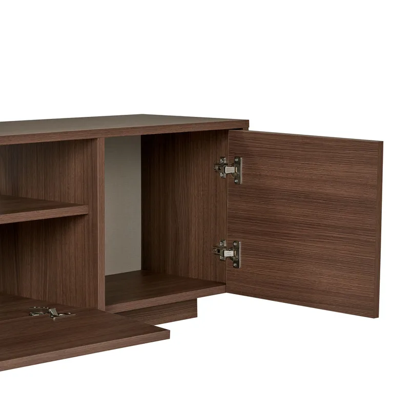 Nover TV-bänk 180x46x35 cm - Valnöt - Möbler - Tv möbel & mediamöbel - TV bänk & mediabänk