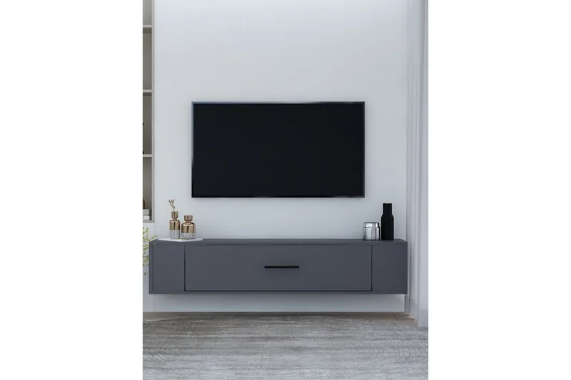 Noxen Tv-stativ 120x26 cm - Antracit - Möbler - Tv möbel & mediamöbel - Mediastativ & väggfäste