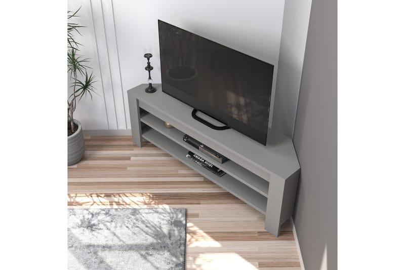 Oderzo Tv-bänk 120 cm - Grå - Möbler - Tv möbel & mediamöbel - TV bänk & mediabänk