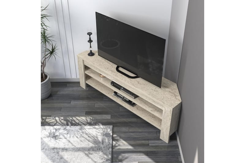 Oderzo Tv-bänk 120 cm - Travertin - Möbler - Tv möbel & mediamöbel - TV bänk & mediabänk