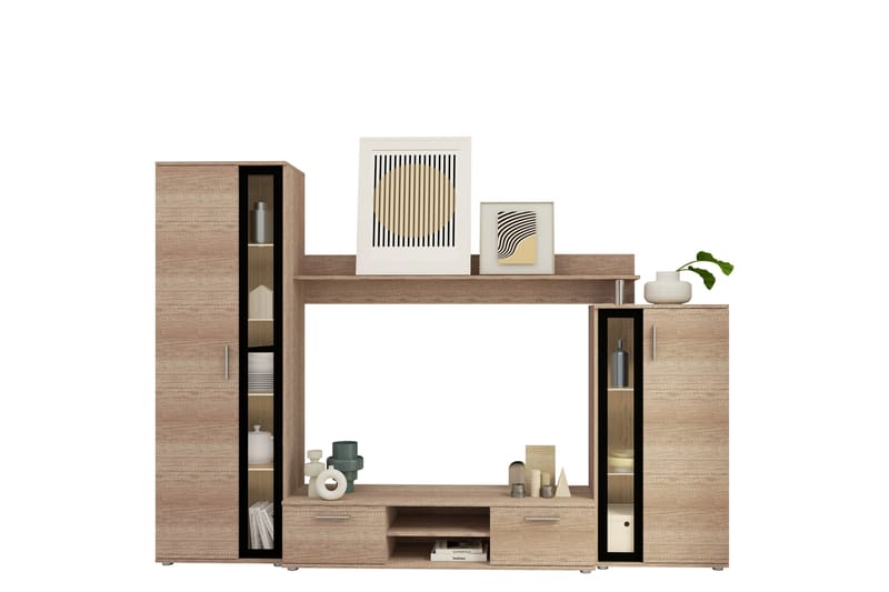Olerum Tv-möbelset 256x40 cm - Natur - Möbler - Tv möbel & mediamöbel - TV-möbelset