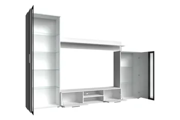 Olerum Tv-möbelset 256x40 cm - Vit - Möbler - Tv möbel & mediamöbel - TV-möbelset
