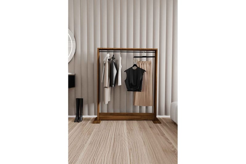 Olyric Tv-hylla 124 cm - Valnöt - Möbler - Tv möbel & mediamöbel - TV hylla