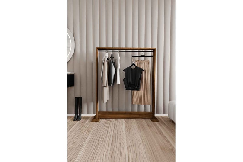 Olyric Tv-hylla 124 cm - Valnöt - Möbler - Tv möbel & mediamöbel - TV hylla