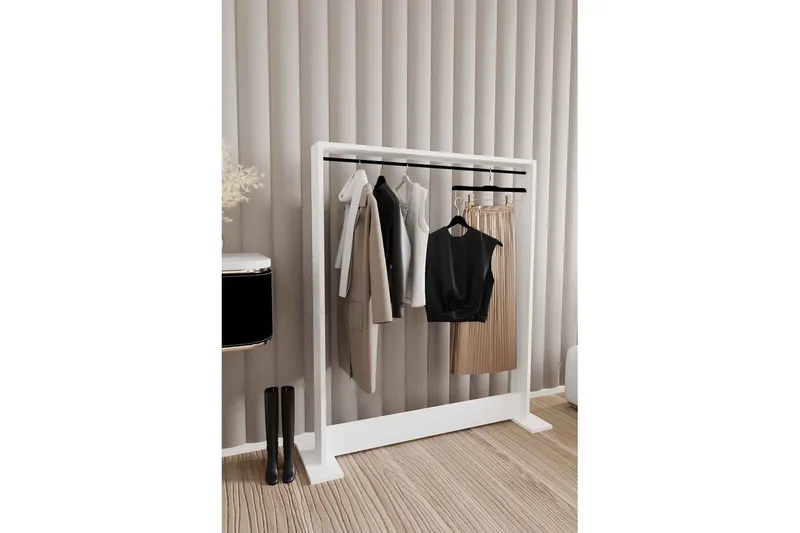 Olyric Tv-hylla 124 cm - Vit - Möbler - Tv möbel & mediamöbel - TV hylla