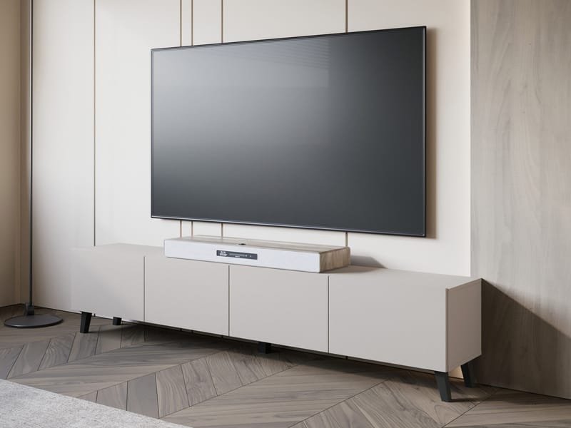 Orvik Tv-bänk 190 cm - beige - Möbler - Tv möbel & mediamöbel - TV bänk & mediabänk